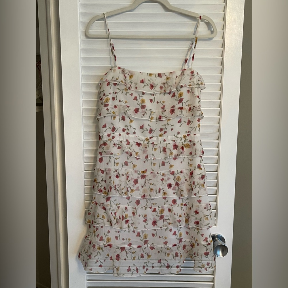 Floral mini dress